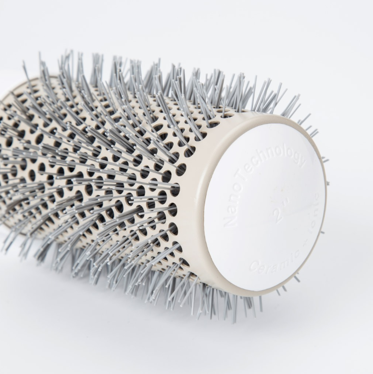 Hair Comb Nylon Silk Comb Comb Foreign Trade Ceramic Roll Comb Gray Aluminum Tube Comb Tender Hair Comb
