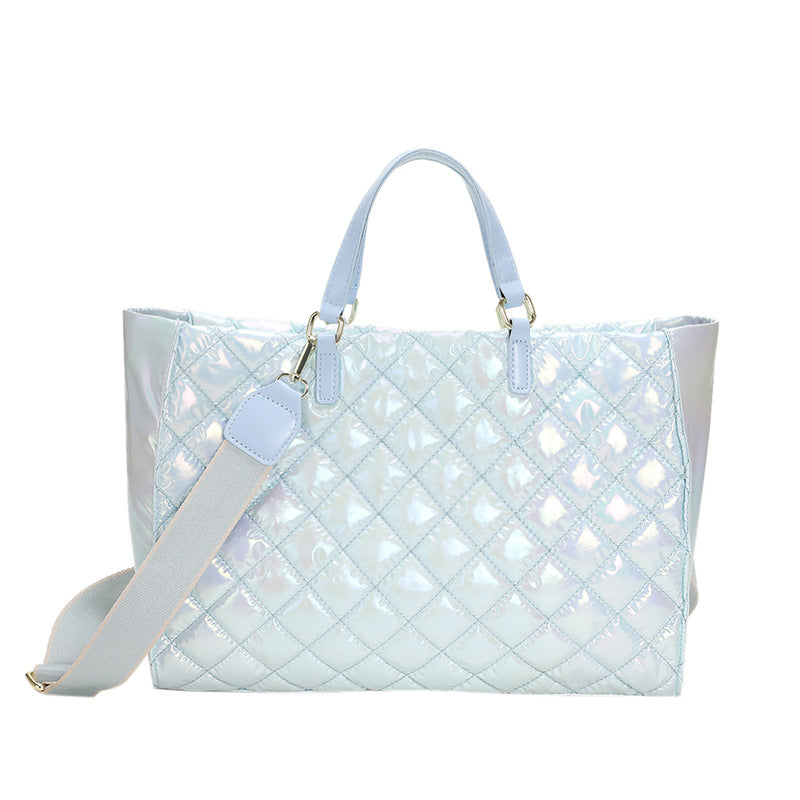 Women's Colorful Large Capacity Diamond Embroidery Thread Handbag